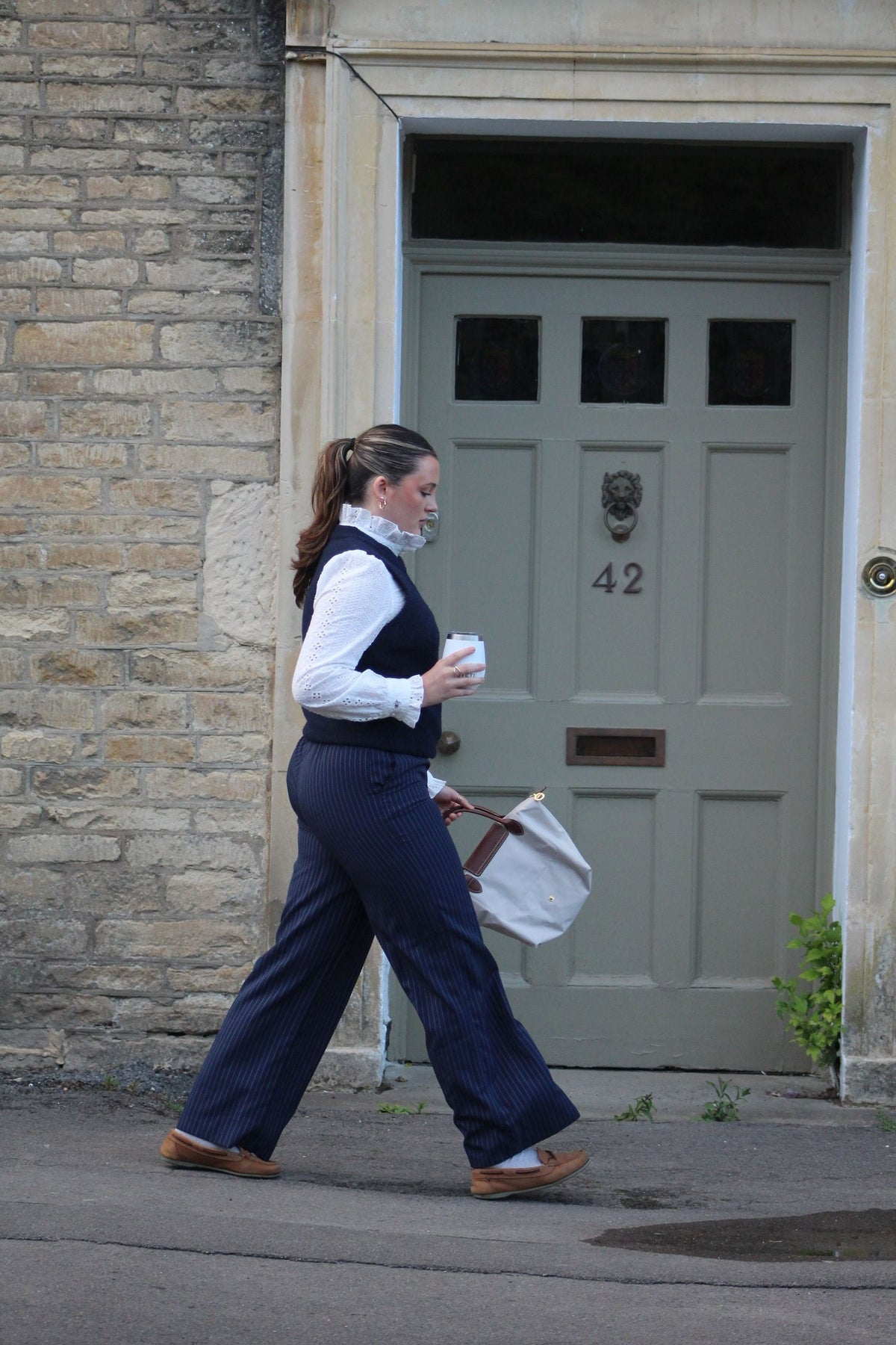 Off to the office
